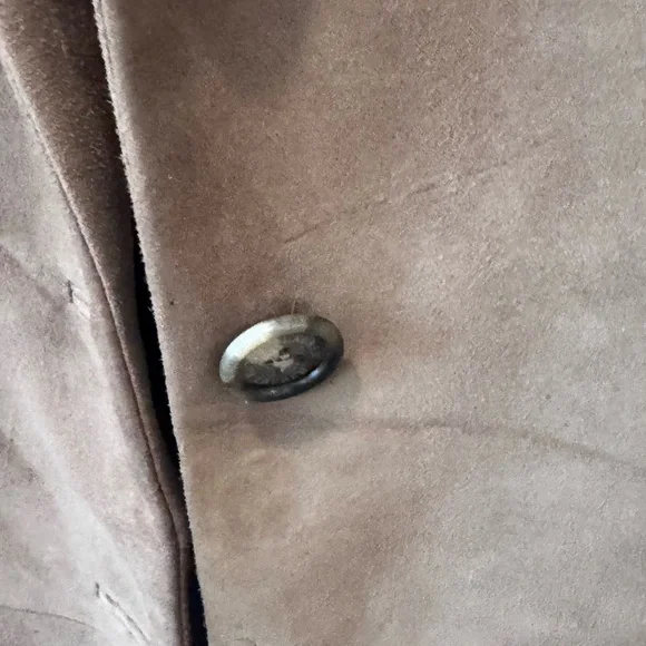 Ralph Lauren Suede Brown Womens Blazer - Picture 2 of 6